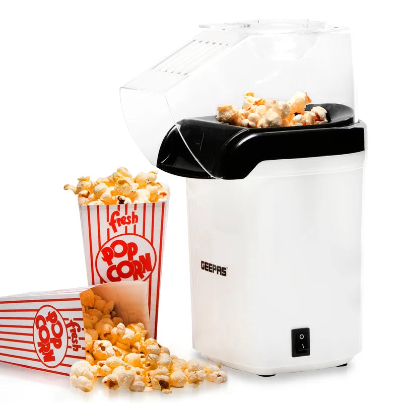 Hot Air Popcorn Popper, Popcorn Machine Cart by Everything Homez