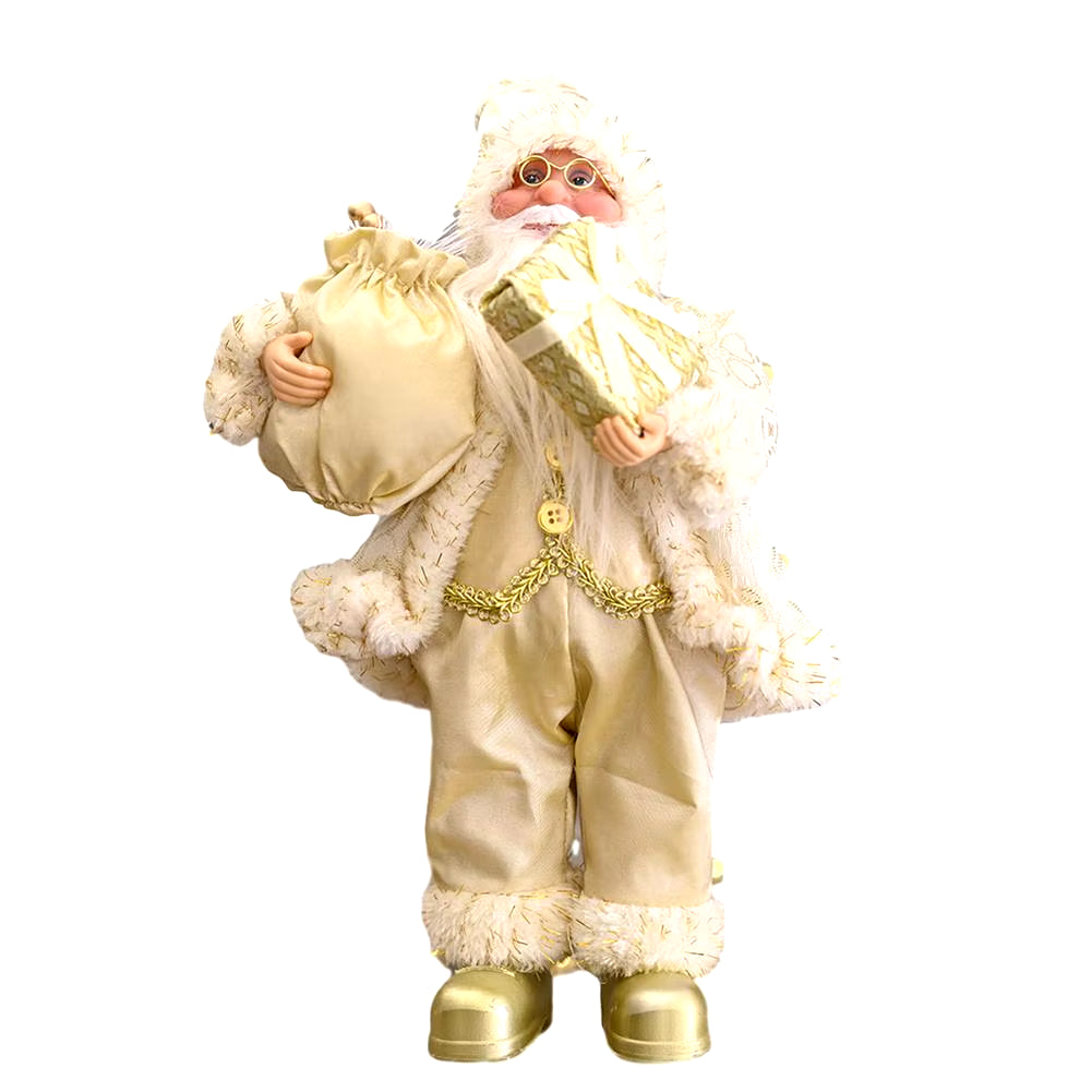 Decorative Desktop Lifelike Santa Doll Figurine By Everything Homez