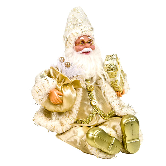 Decorative Desktop Lifelike Santa Doll Figurine By Everything Homez