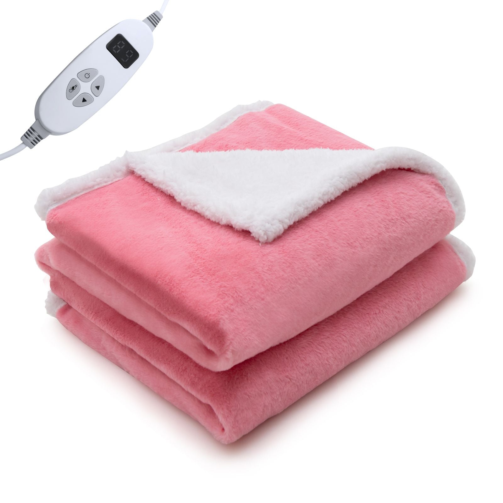 Electric Heated Blanket Throw with 10 Heat Settings